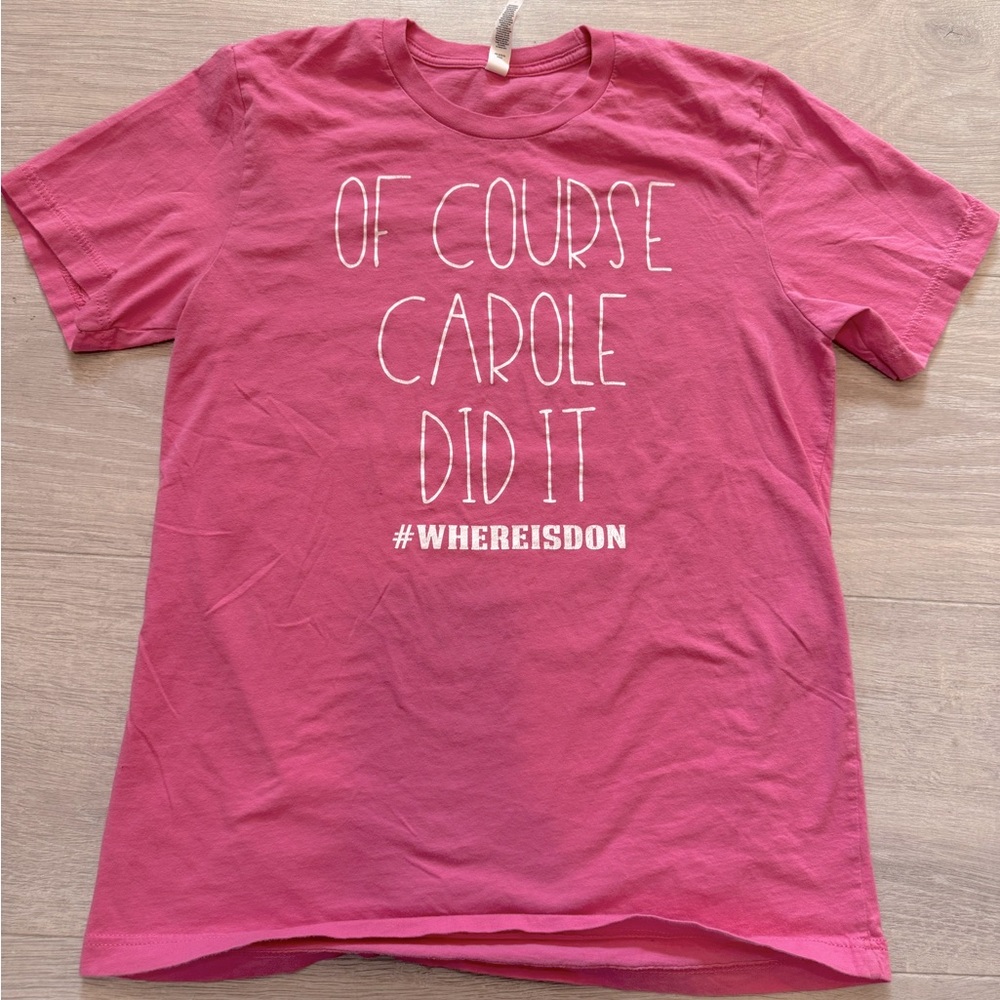 Tiger King Pink Graphic T-Shirt